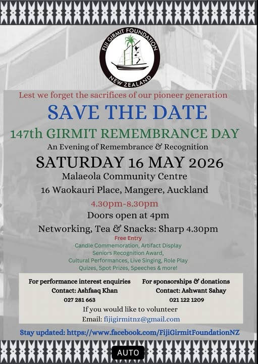 147th Girmit Remembrance Day